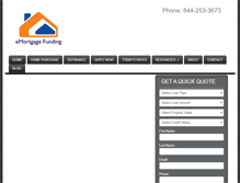 Tablet Screenshot of emtgfund.com